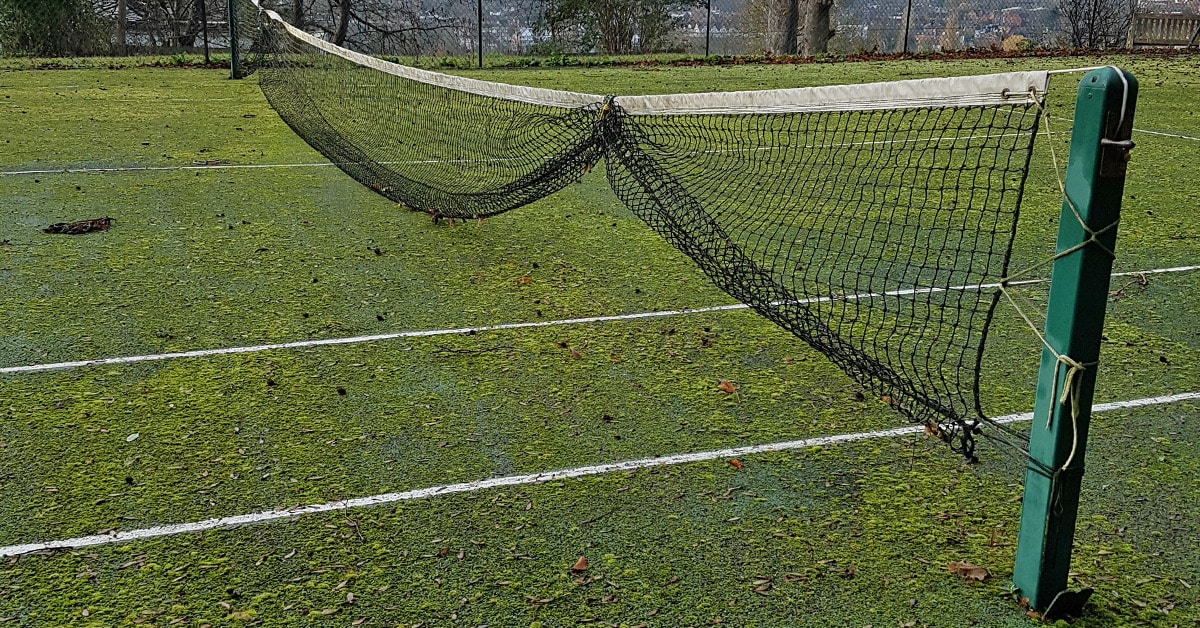 tennis court cleaning explained