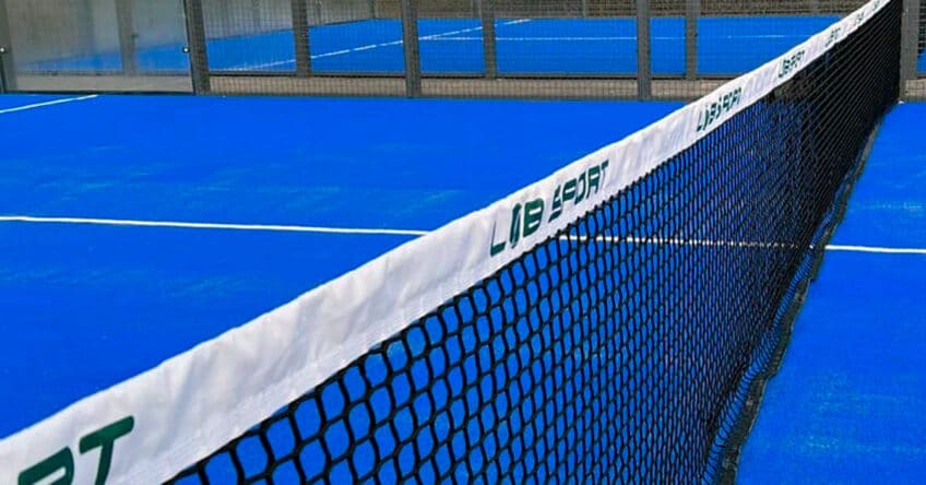 Branded Padel Nets from Tennis Court Supplies